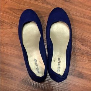 Blue flats
